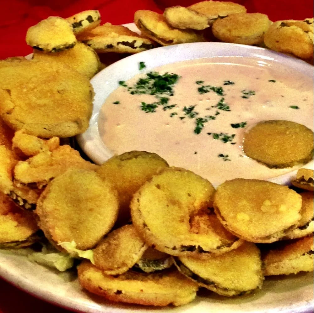 Fried Pickles - Freshly prepared Fried Pickles.