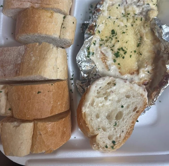 Hot Crab Dip - Freshly prepared Hot Crab Dip.