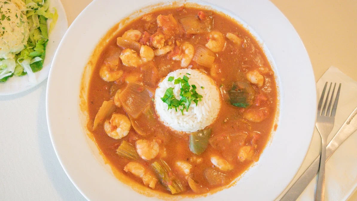 Shrimp Creole - Freshly prepared Shrimp Creole.