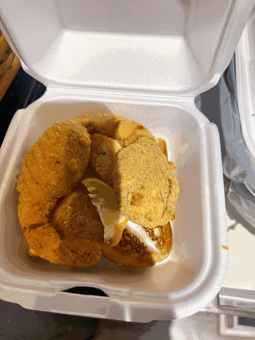 Stuffed Shrimp App - Freshly prepared Stuffed Shrimp App.